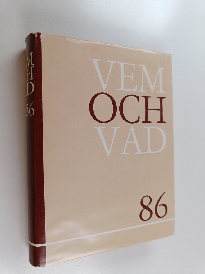 Gull (huvudred.) Schalin : Vem och vad 1986 : biografisk ...