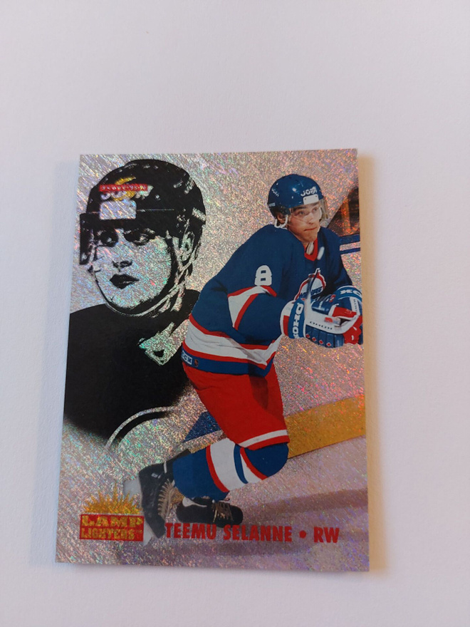 1995-96 Score Lamplighters #14 Teemu Selänne