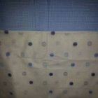 Vaalealla pohjalla sinisiä palloja kappa 50x244cm - pikkukuva 4