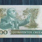 Brazil 500 cruzados ...sileä seteli - pikkukuva 2