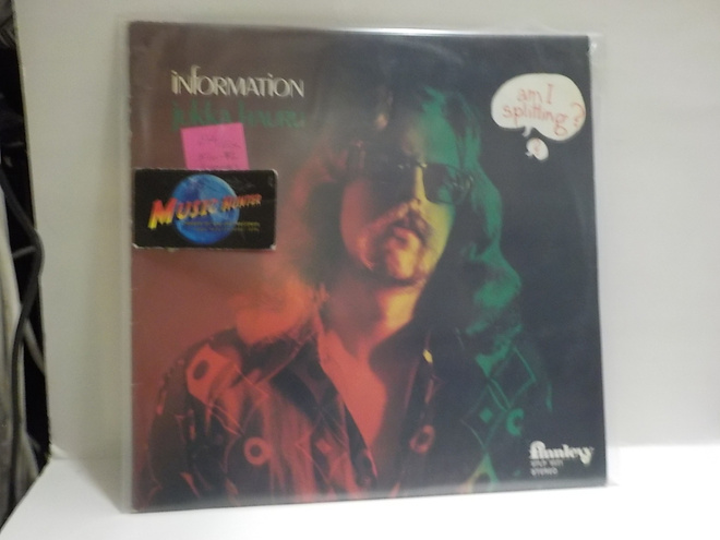 JUKKA HAURU - INFORMATON EX+/EX SUOMI 1972 LP