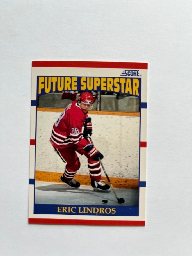 1990-91 Score Future Superstar Rookie Eric Lindros #440