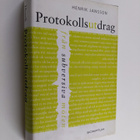Henrik Jansson : Protokollsutdrag från subversiva möten - pikkukuva 1