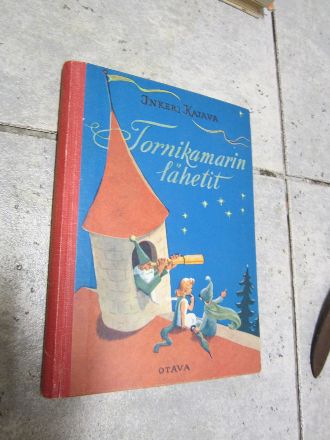 INKERI KAJAVA - TORNIKAMARIN LÄHETIT + TEKIJÄN SIGNEERAUS
