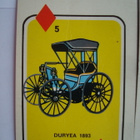 Auto - pelikortit: DURYEA 1893 - pikkukuva 1