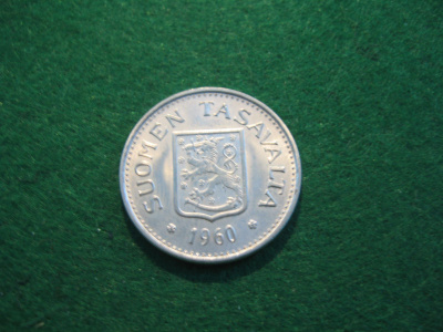 100 markkaa 1960 - hopeaa