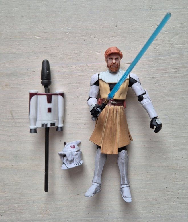 Star Wars – Clone Wars – Obi-Wan Kenobi -figuuri (2008)