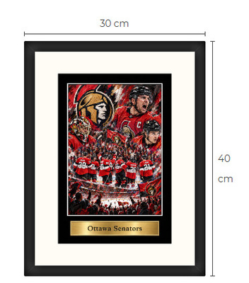 Uusi Ottawa Senators NHL art print Limited Edition