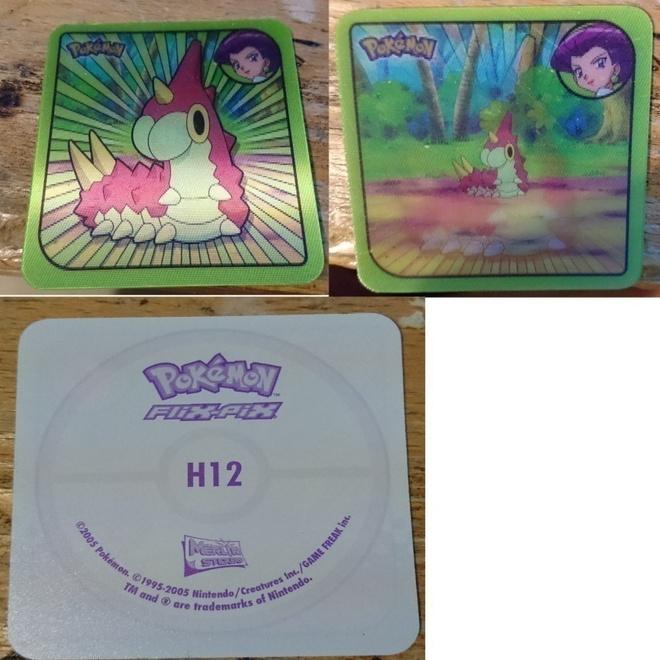POKEMON 2005 FLIX-PIX HOLOGRAMMI KORTTI H12