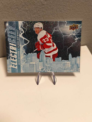 2024-25 Upper Deck Electricity Lucas Raymond #EC-13 Speckled