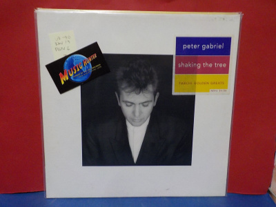 PETER GABRIEL - SHAKING THE TREE EX-/EX- UK -90 NOV 19 LP