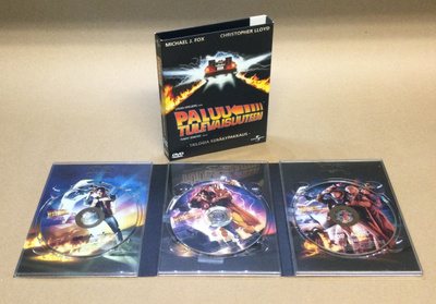 Paluu tulevaisuuteen -trilogia DVD