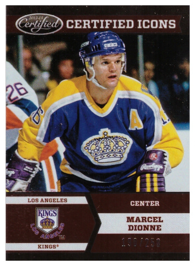 Legenda MARCEL DIONNE Kings, 1012-13 Certified Icons #13