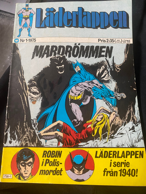 Läderlappen 1/1975 - Batman