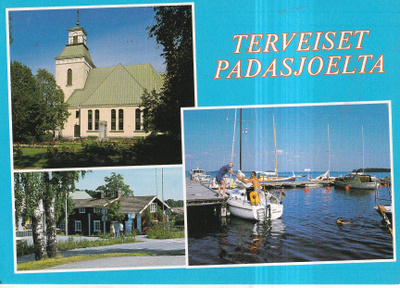 Padasjoki. sommitelmakortti. .e315