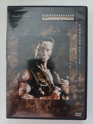Commando, Schwarzenegger, 2-levyn julkaisu - DVD