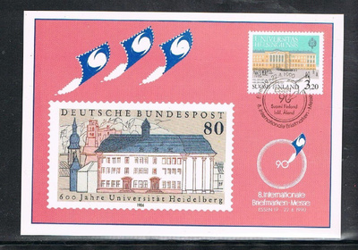 Näyttelykortti - Essen -90