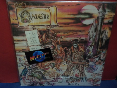 Omen - Battle Cry M-/M- LP