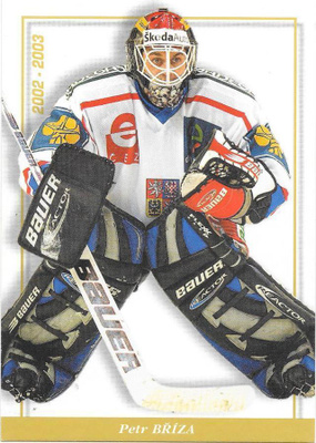 2002-03 Czech Hockey Team #1 Petr Briza ex- Lukko MV