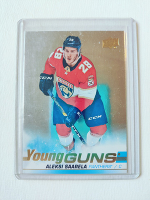 19-20 UD Young Guns Gold Foil - Aleksi Saarela
