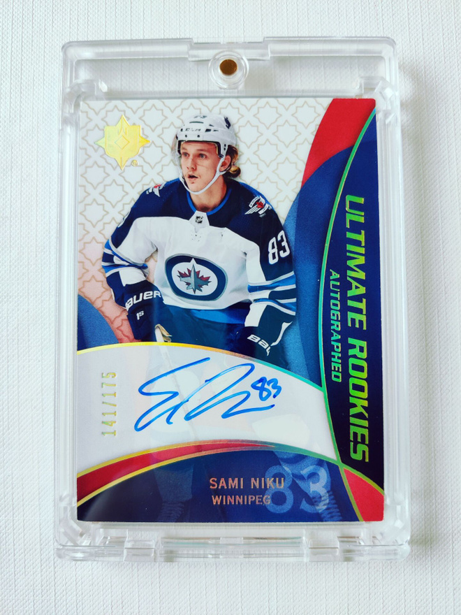 Sami Niku - 18-19 Ultimate Autographed Rookies /175