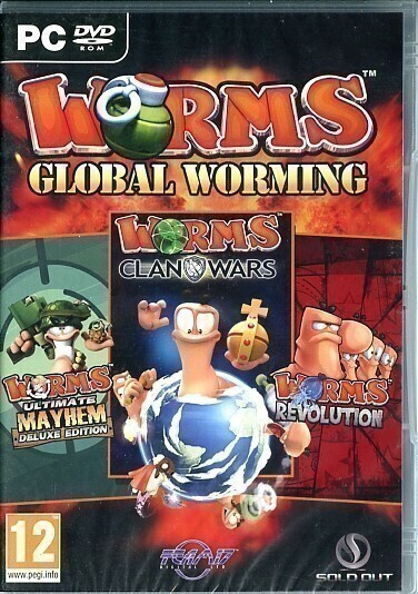 * Worms Global Worming 3 Peliä Muoveissa Lue Kuvaus