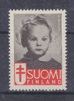 1953 TUB joulumerkki postituoreena.
