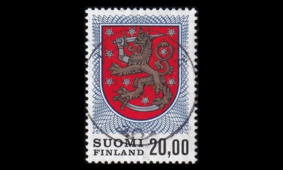 822x o Vaakuna 20 mk x-paperi (1978)