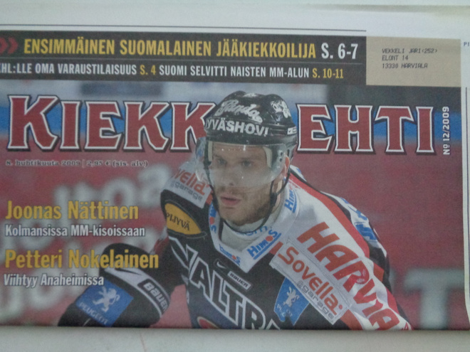 Kiekkolehti Nro 12/2009 (10.2)