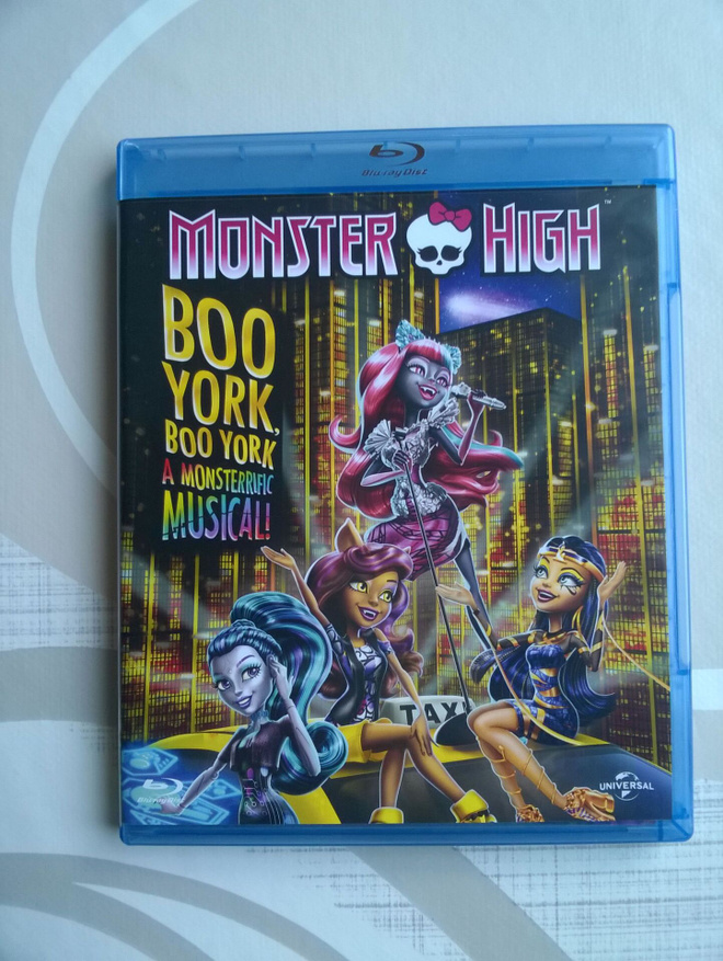 Monster High - Boo York Boo York Blu-Ray
