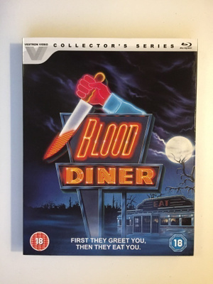 Blood Diner - Restored & Remastered [Blu-ray] Slipcover UUSI