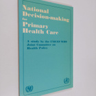 National decision-making for primary health care - pikkukuva 1