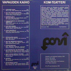 KOM-VAPAUDEN KAIHO LP - pikkukuva 2