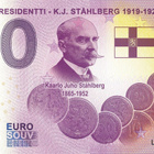 *NOLLA-EURO*2021*SUOMEN 1. PRESIDENTTI*K.J. STÅHLBERG* - pikkukuva 1