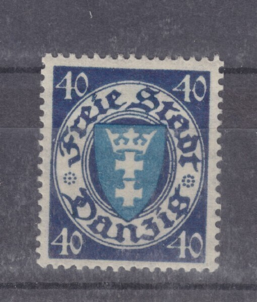 Saksa reich Danzig 1924 199 postituore.