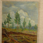Arvo Makkonen TURVESUO öljyväri v.1941 - pikkukuva 3