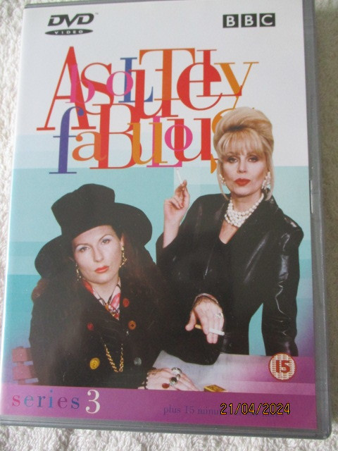 ABSOLUTELY FABULOUS SERIES THREE (DVD)TODELLA UPEETA KAUSI 3