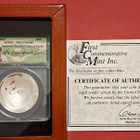 USA 1 silver Dollar Baseball 2014, max laatuluokitus PR70. - pikkukuva 1