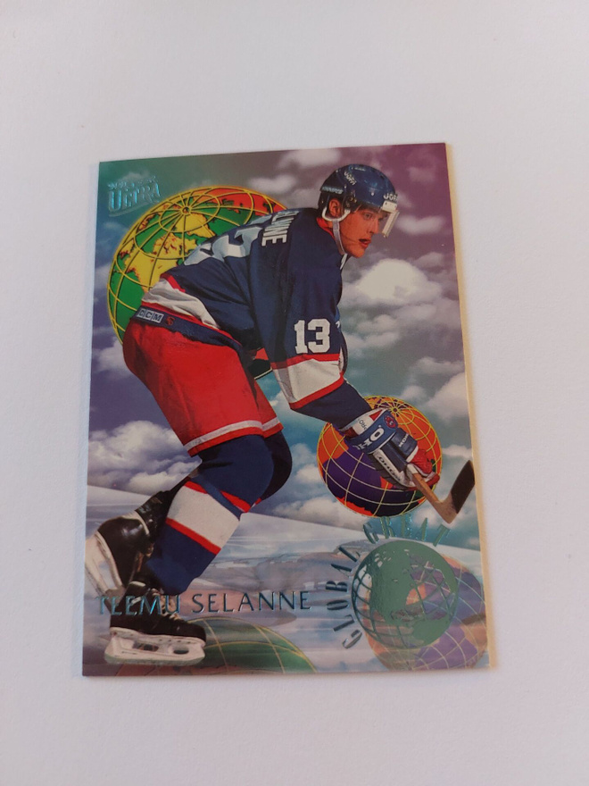 1994-95 Ultra Global Greats #9 Teemu Selänne