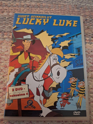 Uudet Seikkailut Lucky Luke 2-DVD Kokoelma 4