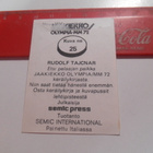 SEMIC Jääkiekko Olympia-MM-72 #25 R.Tajcnar T-slovakia - pikkukuva 2