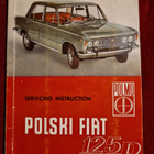 Polshi Fiat 125 P Saloon.Auton käsikirjanen 1968 - pikkukuva 1