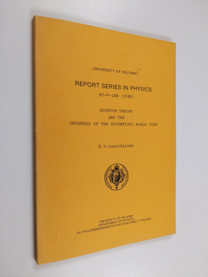 Kalervo Vihtori Laurikainen : Quantum theory and the open...