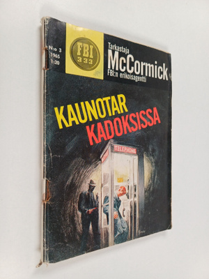 Tarkastaja McCormick 3/1965 : Kaunotar kadoksissa