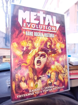 4Dvd METAL EVOLUTION - Hard Rockin Historia ( SIS POSTIKUL