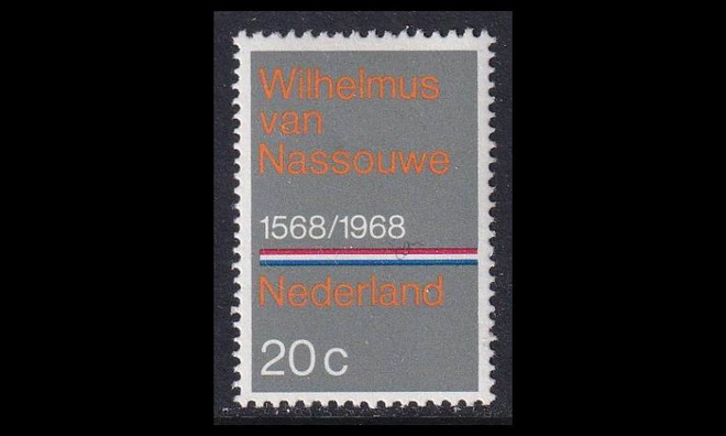 Alankomaat 901 ** Kansallishymni 400v (1968)