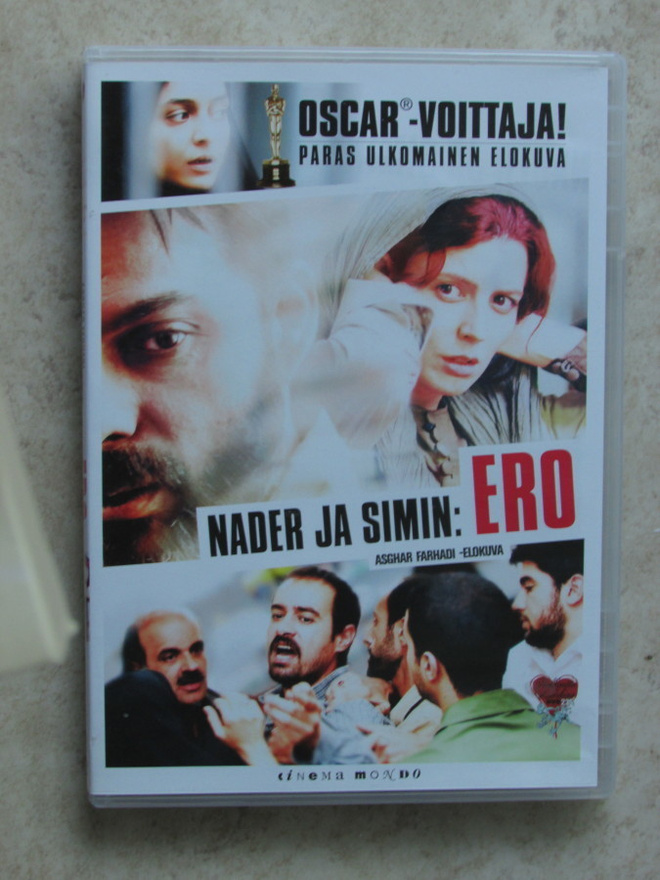 Nader ja Simin: Ero, DVD. Asghar Farhadi