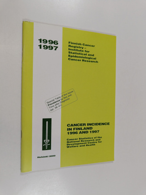 Cancer Insidence in Finland 1996 and 1997