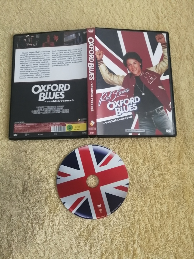 OXFORD BLUES VAUHTIA VERESSÄ DVD