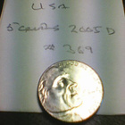 USA 5 cents 2005D, km#369 - pikkukuva 2